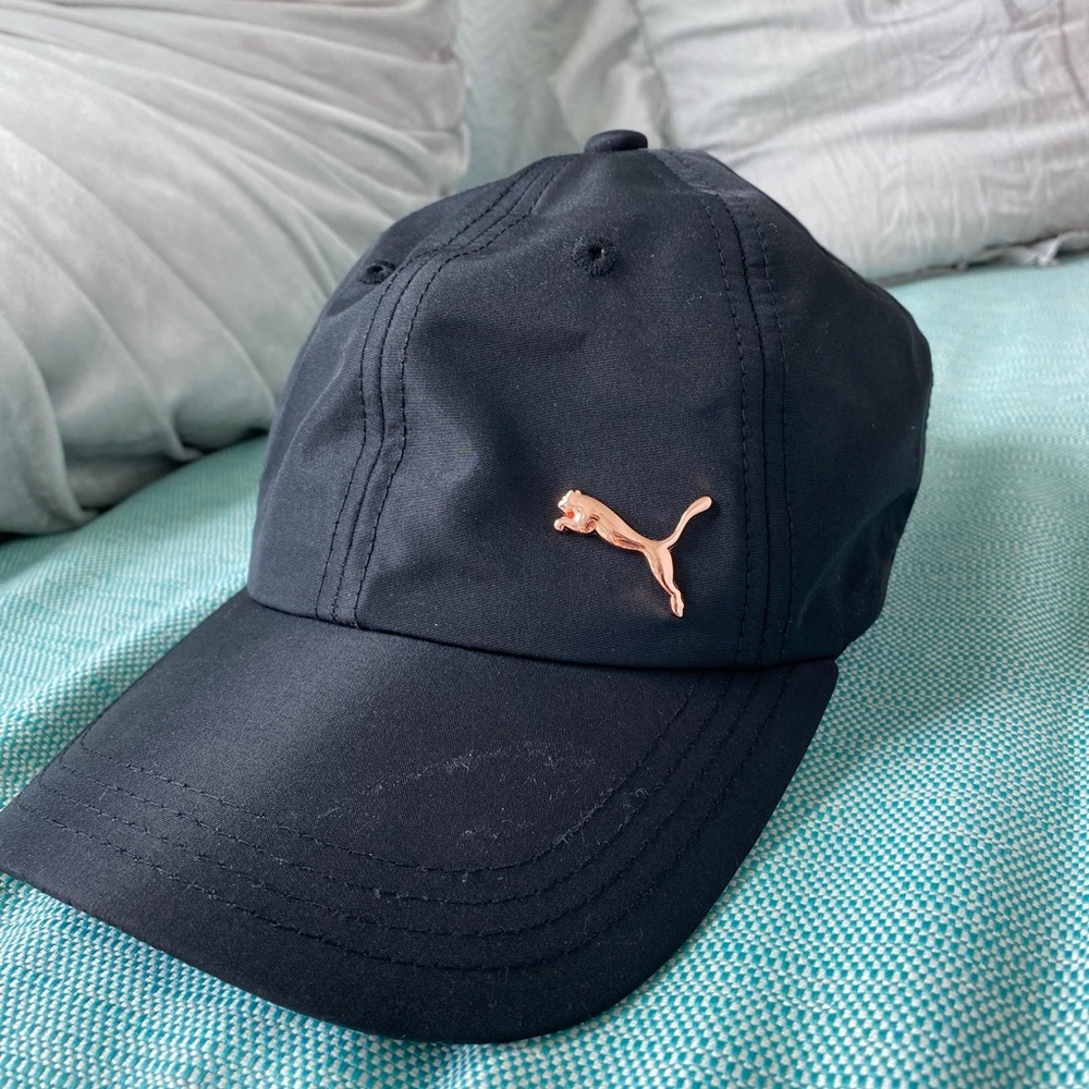 PUMA Black/Rose Gold ball cap